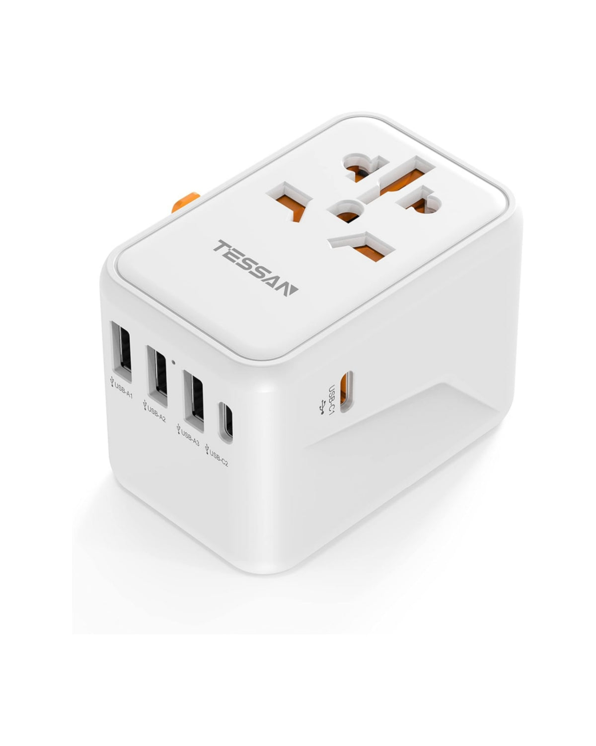 TESSAN PD Universal Reiseadapter mit 5 USB-Ports