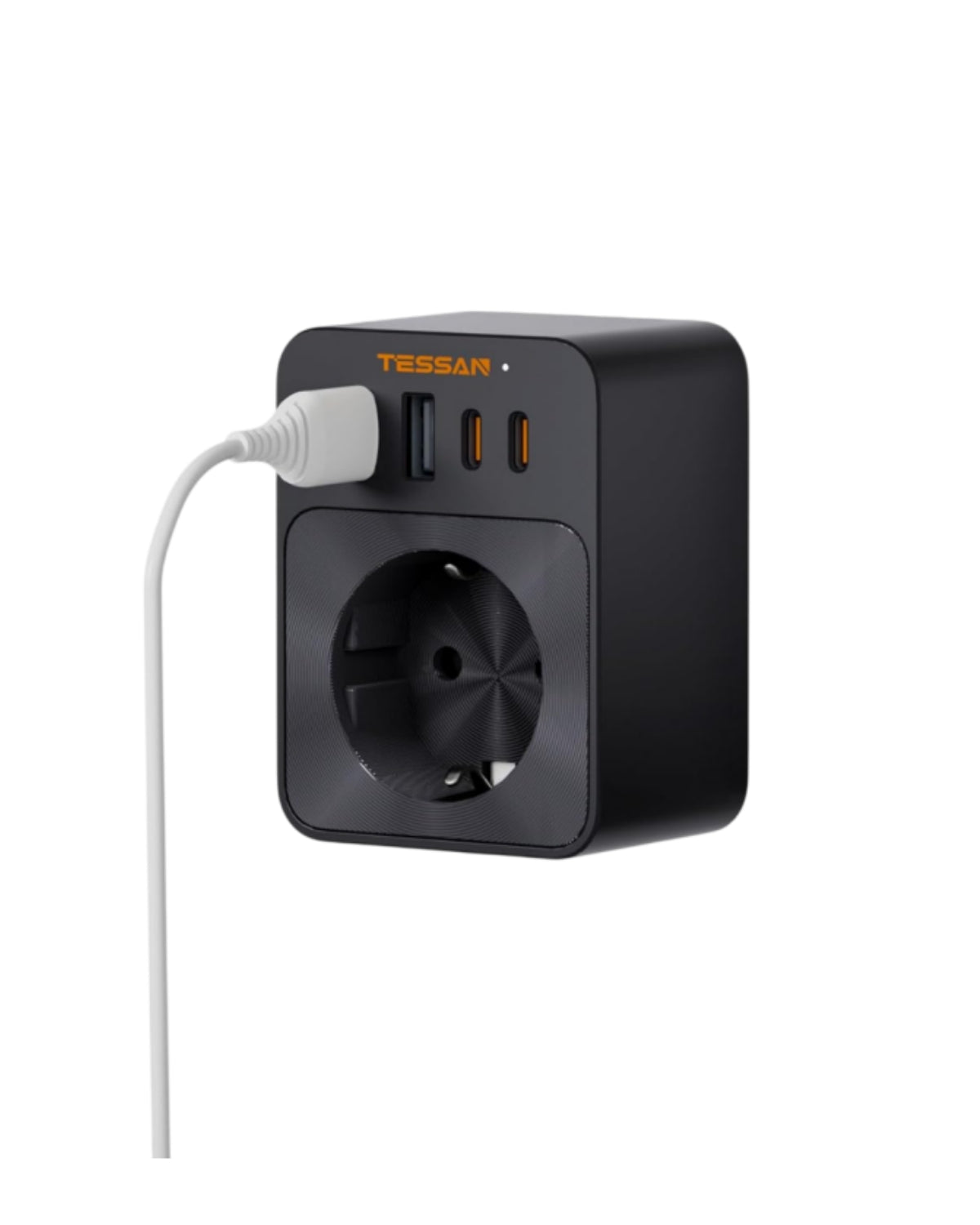 TESSAN Steckdosenadapter 3600W mit 4 USB und USB-C