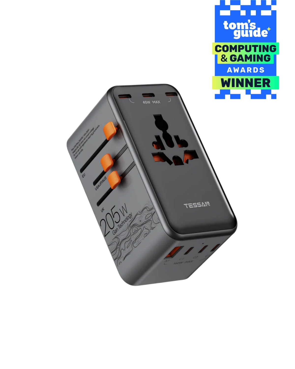 TESSAN Voyager 205 Universal Reiseadapter